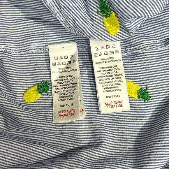 ⭐️Tabitha Webb 2-Piece Pineapple Pajama Set [1745] - Picture 10 of 11